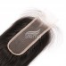 Stema Straight Virgin Hair With 2x6 Deep Part Transparent Lace Closure